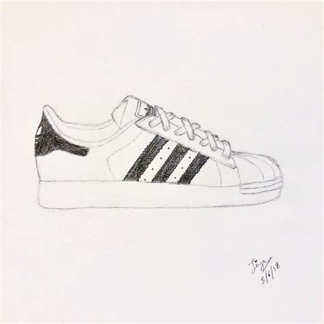 adidas schuhe nachzeichnen|HOW TO DRAW A SHOES .